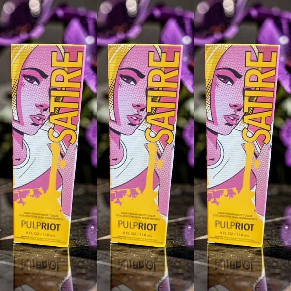 Pulp Riot Semi-Permanent Haircolor 4 oz _Satire_ 3 units